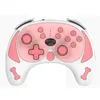 Game Controllers Dropship For Switch Pro Wireless Controller Cute Dog Shaped Gamepad With 6-Axis Gyro Dual Motor Vibration Wake Up