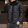 Men's Down Cotton Jacket Men 2022 Autumn And Winter Thickened Casual Cotton-padded Korean Version Of The Trend Thic