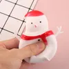 Leuke kerstsknijpspeelgoed Squirrel Vent Cup langzaam stijgende poppen Decompressie speelgoedrubber fidget speelgoed cadeau voor vrienden 1251