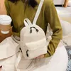 Sacs de soirée Mini Sacs à dos pour femmes 2022 Tendance Nylon Femme Sac Petite école Sac à dos blanc pour adolescentes Mode Casual Sac à dos