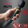 Articles de beauté Puissant Godes Vibromasseur pour Adultes Double moteur silicone grande taille Baguette G-Spot Masseur sexy Jouet Pour Couple Clitoris Stimulateur