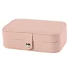 Cosmetic Bags Organizer Portable Jewelry Box Travel Storage Bracelet Earring