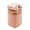 Storage Bottles Y1QB Automatic Toothpick Box Portable Transparent -up Household Table Container Dispenser