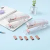 Rose Gold Stapler Edition Manuale Metal Stapplers Office Accessori della scuola materna di cancelleria