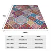 Blankets Flannel Blanket Ethnic Pattern Light Thin Mechanical Wash Warm Soft Throw On Sofa Bed Travel Patchwork