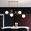 Pendant Lamps Modern Decor LED Lights Glass Bird Lamp Luxury Dining Room Light Fixtures Living Indoor Lighting