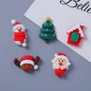 Décorations de Noël 20pcs sur le thème DIY Decor Résine Xmas Phone Case Parts