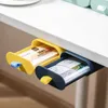 Drawer Organizer Box Desk Self Stick Pencil Tray Hidden top Storage Creative Kitchen