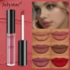 Cotton Swab Lipstick Set Liquid Portable for Girls And Women Easy to Apply 6 PCS