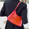 Avondtassen zomer mode transparant heldere jelly handtas schouder voor vrouwen elegante tas dames onderarm