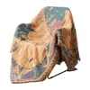 Housses de chaise canapé serviette coton bohème Plaids couverture multi-fonction décoratif Piano couverture tapisserie Cobertor gland