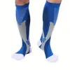 Chaussettes pour hommes 1 paire mode Compression soutien athlétique course grossesse santé Sports de plein air course cyclisme chaussette