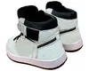 Designer man basketskor kvinnor mesh andningsbara l￤tta l￶pande silar brun vit ￤kta l￤der h￶g h￤l sneaker sn￶rning sko med l￥da storlek 35-45