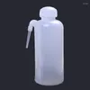 収納ボトル2x 500mlプラスチック洗浄ボトルスクイーズディスペンス