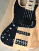 5 dizeler sol el elektrik bas gitar ash gövdeli siyah pickguard akçaağaç freavard özelleştirilebilir