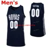 Anpassad sömnad Georgetown Hoyas Basketball Jersey 22 Jaden Robinson 32 Malcolm Wilson 34 Qudus Wahab 44 Omer Yurtseven