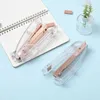 Rose Gold Stapler Edition Metal Manual Staplers Office Accessories School Stationery Supplies