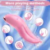 Articles de beauté nouveau vibrateur de léchage de langue réaliste pour les femmes Stimulation du Clitoris fellation orgasme féminin sexy Machine jouets pour adultes