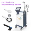 3 em 1 Emtt Shockwave Magneto Terapia NIRS Dispositivo de luz para melhores efeitos de fisioterapia Tratamento de ombro congelado