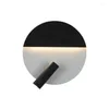 Wall Lamps Nordic Indoor Led Ceiling Light Modern Style Rotation Home El Bedroom Bedside Living Room Reading Lamp