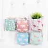 Storage Bags Small Single Pocket Hanging Bag Wall Behind Door Organizier 17.5 14.5 Cm Sundries Space Saver 5 Colors