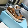 Designer Curb Sneakers Men Women Casual Platform Sneaker Leather Emed Trainers Calfskin Nappa Shoes Flat Chunky Shoe Fashion Outdoor