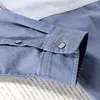 Men's Casual Shirts Designer Men Cotton Fashion Color Bock Slim 4XL Dress Long Sleeve Button Shirt Male Brand Clothes