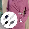 Brooches 4pcs Daily Scarf Cinch Clip Back Clothes Accessory Dress Women Girl Cardigan Waist Durable Elegant For Sweater Party Elastic