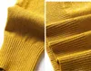 Maglioni da donna Dolcevita di seta brillante Maglione da donna 2022 Autunno Inverno Coreano Streetwear Maglione Bling Pull Femme Hiver Pullover lavorato a maglia