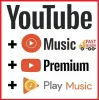 Wereldwijde spelers YouTube Premium 3/6/12 maanden Accounts 100% 1 uur snelle levering