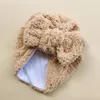 Hair Accessories Winter Teddy Velvet Baby Hat Boy Girl Warm Beanie Caps For Children Solid Color Infant Kids Bonnet Hats