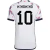 Minamino 22 23 24 Japan Soccer Jerseys Nagatomo Captain Tsubasa Home Away Shirt Atom 2023 Football Shirt Deform 2024 2025 Mitoma Kubo shibasaki