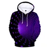 Sweats à capuche pour hommes unisexe impression 3D sweat-shirt graphique à manches longues pull en polyester avec poche pour garçon et fille H9