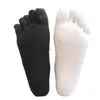 Men's Socks 1 Pair Unisex Men Women Comfortable Cotton Full Five Toe Finger Polyester Breath Sweat Sock High Quality