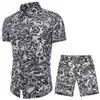 Mens Beach Designer Tracksuits Summer 20ss Fashion Beach Seaside Holiday Shirts Shorts Sets Mens 2023 Luxury Designer Sets Outfits