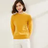 Camisolas femininas Mink Cashmere Sweater Women Women Pullover 2022 Autumn Winter WhiM Warm Crew pescoço elegante moda All-Match Jumper Pull femme