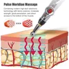 Penna elettrica per massaggio ai punti di agopuntura Sollievo dal dolore Terapia laser Penna elettronica per l'energia dei meridiani Viso Corpo Schiena collo Gamba massaggiatore