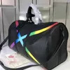 Bolsos de diseñador de lujo bolso de cuero real de gran capacidad bolso de viaje para mujer bolso de cuero portátil de Boston para hombres maleta de borde suave AAAAA tamaños 45cm50cm55cmAAAAAAA