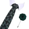 Bow Lays 2022 Formal clásico poliéster tejido corbata broche de regalo gratis 7.5 cm Negocio de boda Masculino Casual para hombres