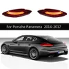 Auto LED achterlichten Assemblage Fog omgekeerde parkeergelegenheid voor Porsche Panamera Tail Light 2014-2017 Turn Signal Indicator Achterlamp