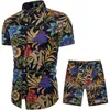 Mens Beach Designer Tracksuits Summer 20ss Fashion Beach Seaside Holiday Shirts Shorts Sets Mens 2023 Luxury Designer Sets Outfits