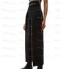High Rise Women Hosenseite Reißverschluss Design gerade Hosen lässig Streetstyle Womens Hosen 2108