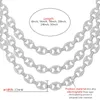 Chains 12MM Cuban Link Chain Pig Nose Necklace Men Iced Out Hip Hop Rock Jewelry For Jewellery Set