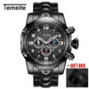 Relogio Masculino Temeite Wes Mannen Quartz W Business Mode Waterdichte Grote Polswes Dropshipping Reloj Hombre 2019 Heren