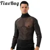 clubkleding transparant shirt