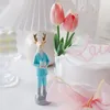 Fournitures festives résine cerf Couples décoration de gâteau pour mariage saint valentin fête décorations anniversaire amour cadeau