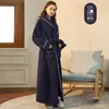 Herren-Nachtwäsche, dicker Flanell-Herren-Bademantel, Winter, warme Paare, Damen-Nachtwäsche, Morgenmantel, Kimono, Bata Hombre, Peignoir Home