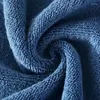 Herren-Nachtwäsche Marke El Home Baumwolle Bademantel für Männer Frauen Winter mit Kapuze Frottee-Roben männlich solide verlängerte lange warme Morgenmantel