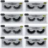 2023 Nieuwe 3D Nertsen Valse Wimpers Individuele Wimper Extensions Wimpers Prive Logo Custom Eye-Lash Valse Wimpers pakket Dozen