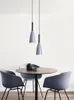 Подвесные лампы северная светодиодная лампа люстра подвесная потолочная индустрия современная для столовой кухонная спальня Железный E27 Black